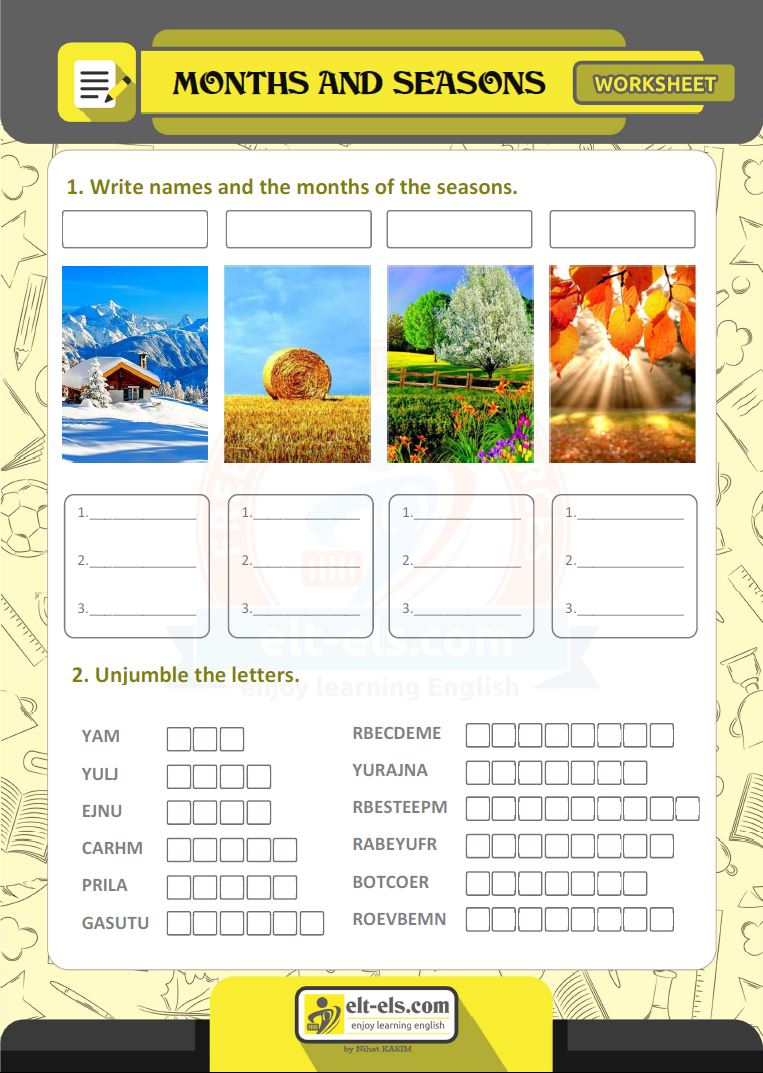 Complete the months and seasons. Месяца Worksheets. Seasons and months Worksheets. Seasons and months задания. Worksheets месяца и времена года.