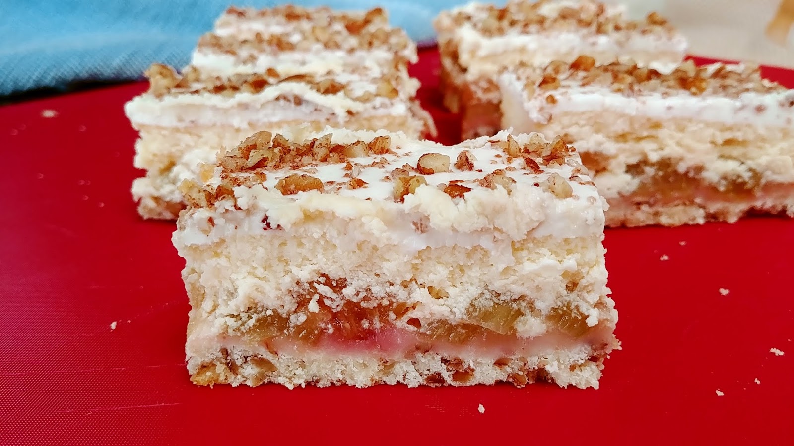 Rhubarb Cream Cheese Dessert