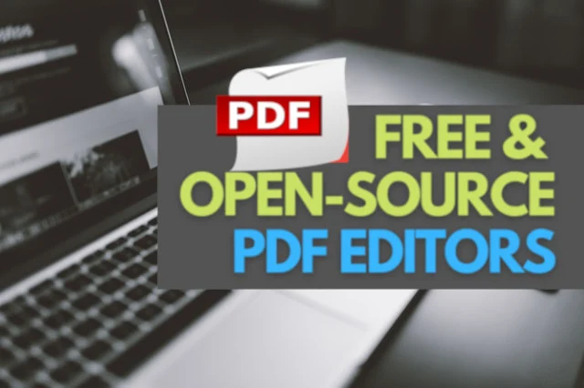 أفضل 3 برامج للتعديل على ملفات PDF مجانية ومفتوحة المصدر