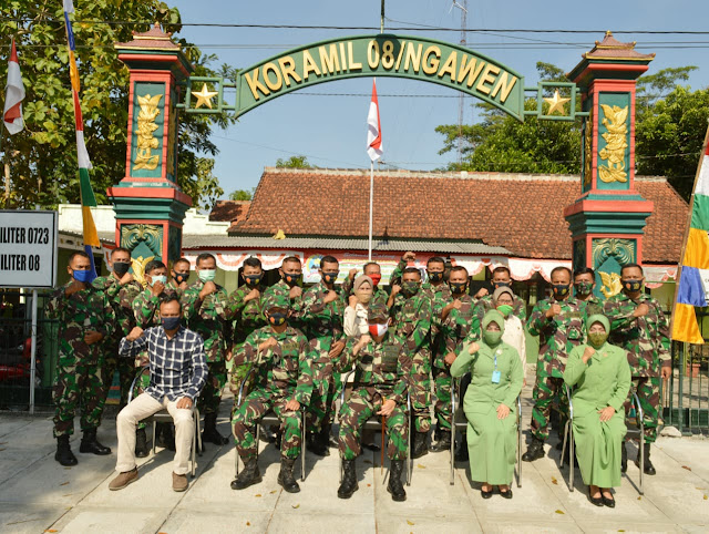 Kunjungi Koramil 08/Ngawen Ini Pesan Dandim 0723/Klaten