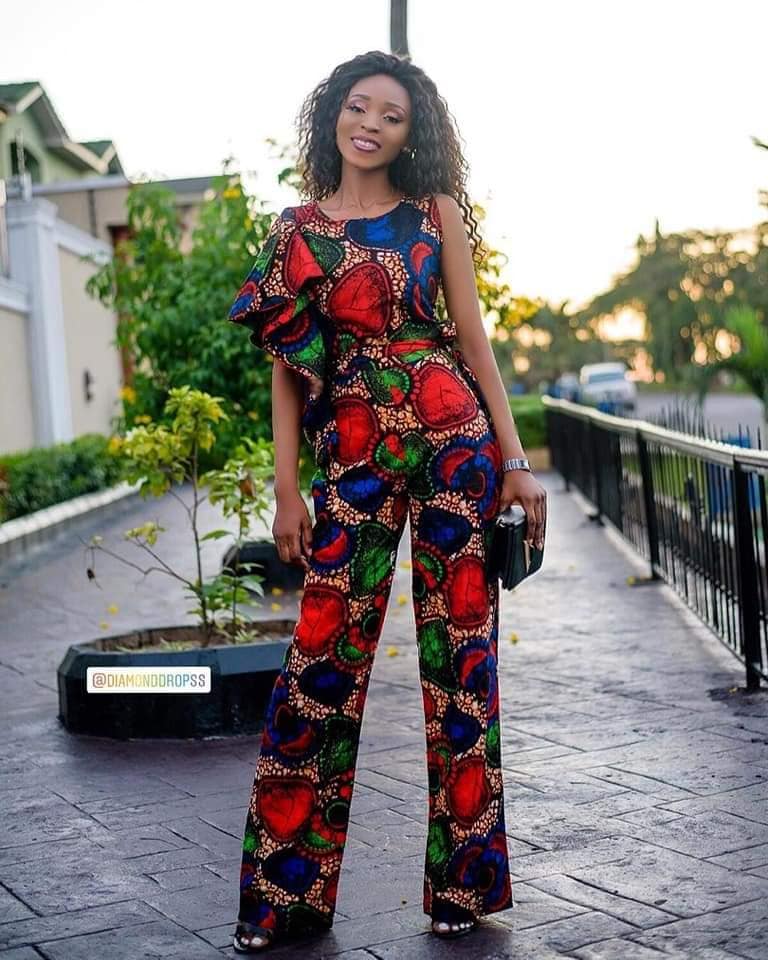 Sophie Mbeyu Blog Kitenge jumpsuit!