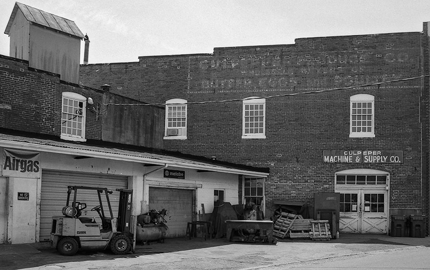 Culpeper Machine and Supply Co. Photography In Place