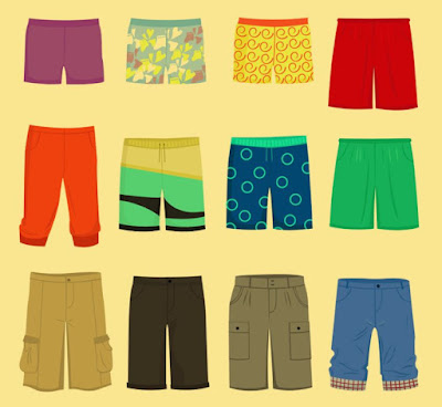 Different types of Shorts