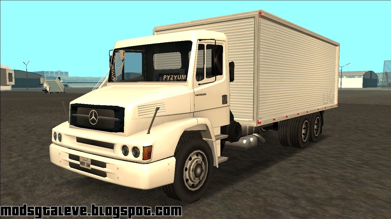 Caminhão Mercedes Benz 1994 S para GTA San Andreas