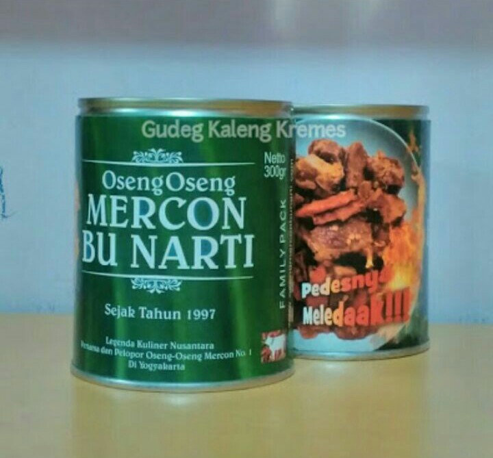 GUDEG KALENG KREMES: Oseng Mercon Bu Narti