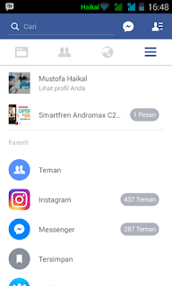 Facebook Mod+Messenger Jadi 1