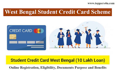 Student Credit Card West Bengal
