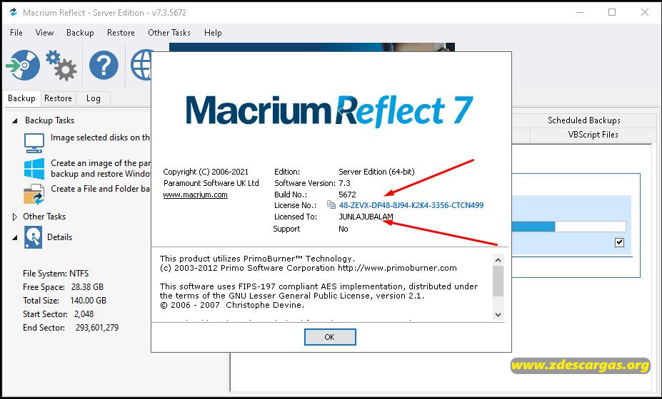 Macrium Reflect [x64] (2021) Full Español [Mega] ZDescargas