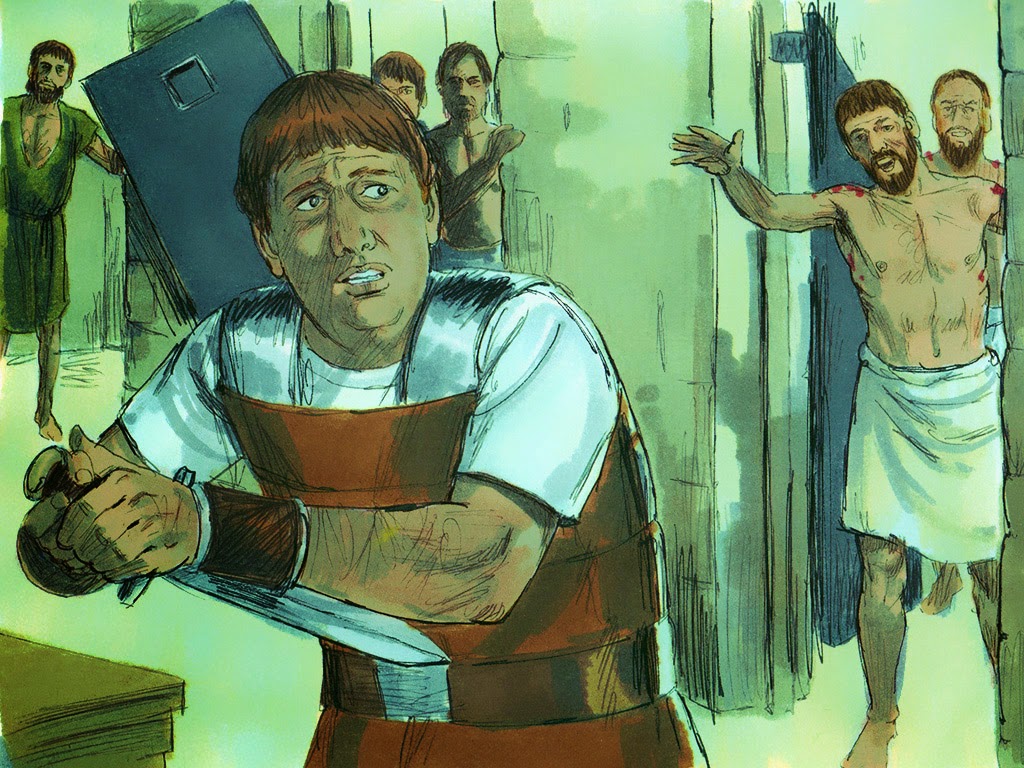 "Minha Herança": * "Paulo e Silas na prisão"