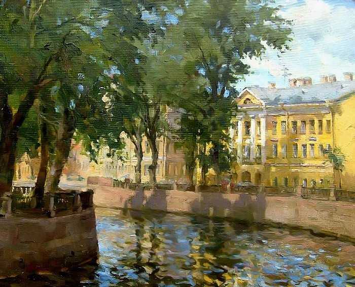 Городской пейзаж. Азат Галимов Городской пейзаж. Азат Галимов