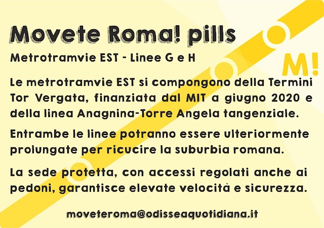 Movète Roma Pillola, numero 17: Le metrotramvie est