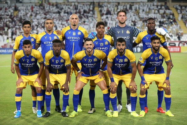 النصر يتصدر المجموعة، بالفوز 2-1 على غريمه السد القطري