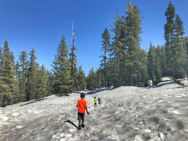 Heading back to the trailhead