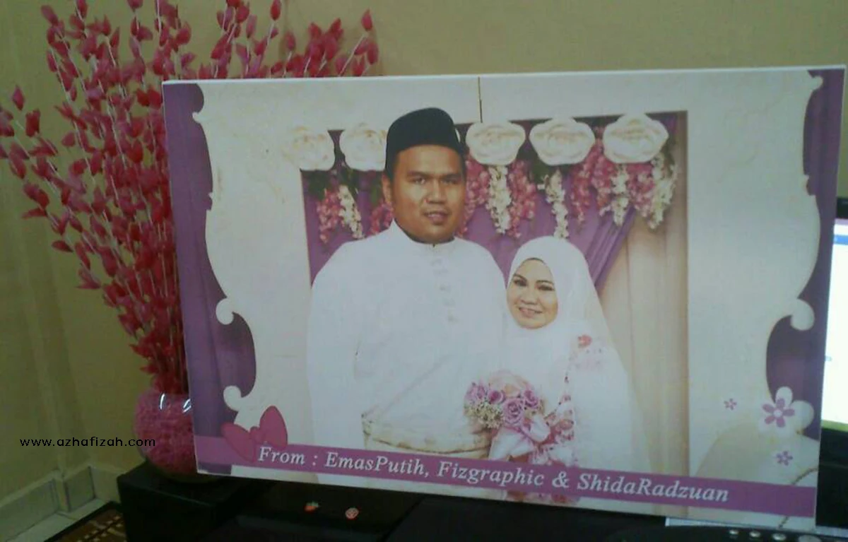 Hadiah Untuk Pengantin-Photo Canvas