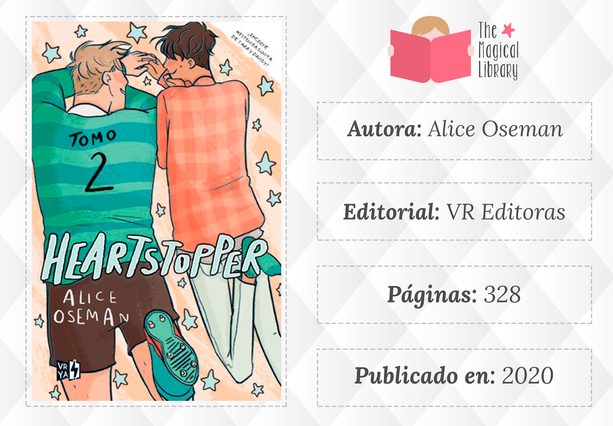 Reseña: Heartstopper #2 | The Magical Library