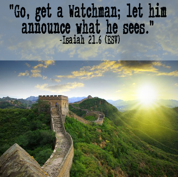 THE WATCHMEN BIBLE VERSES (6)