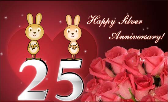 25th Wedding Anniversary Wishes For Wife Silver Jubilee Quotes