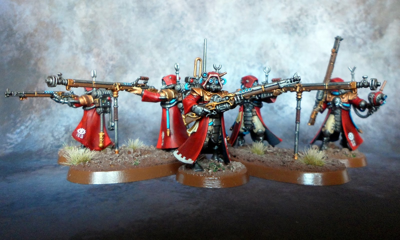 WeeMen Adeptus Mechanicus Ranger Skitarii Sniper Squad 1
