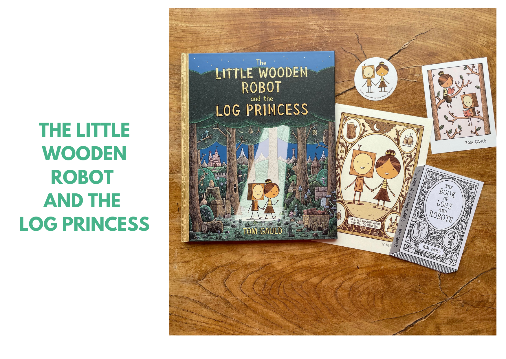 cylinder Supermarked Funktionsfejl The Little Wooden Robot and the Log Princess - BookBairn