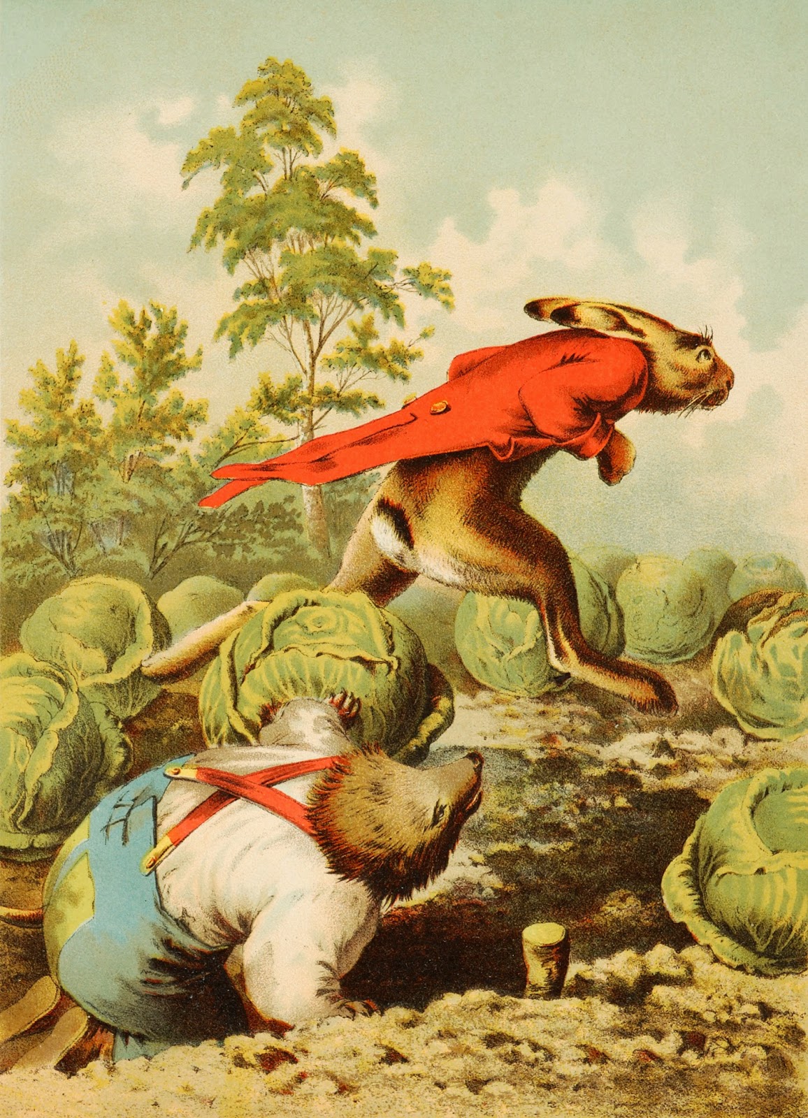 Wortfinderin Der Hase und der Igel ein Märchen mit Aussagekraft von