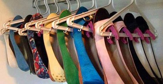 25 ideas para organizar los zapatos en tu hogar