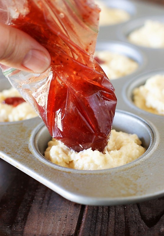 Buttermilk Jam Muffins The Kitchen is My Playground