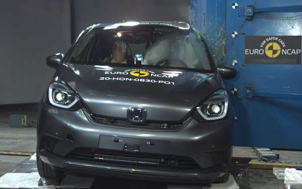 Novo Honda FIT/Jazz 2021 obtém 5 estrelas no Euro NCAP