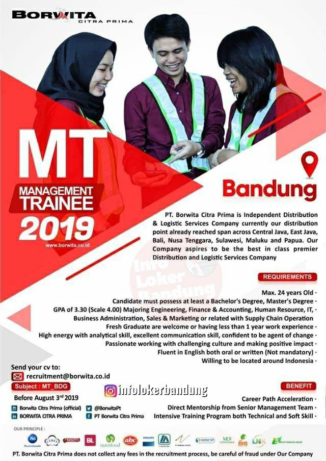 Lowongan Kerja Pt Borwita Citra Prima Bandung Agustus 2019 Info Loker Bandung 2021