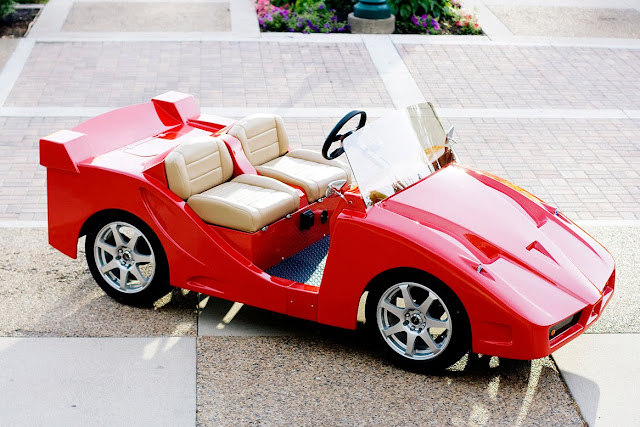 Ferrari enzo golf cart by Pennwick