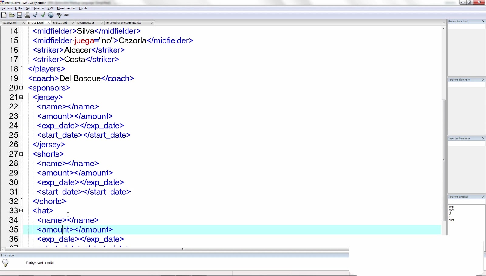 Curso Tutorial práctico de XML: Crea y Valida Documentos XML Curso Tutorial práctico de XML: Crea y Valida Documentos XML