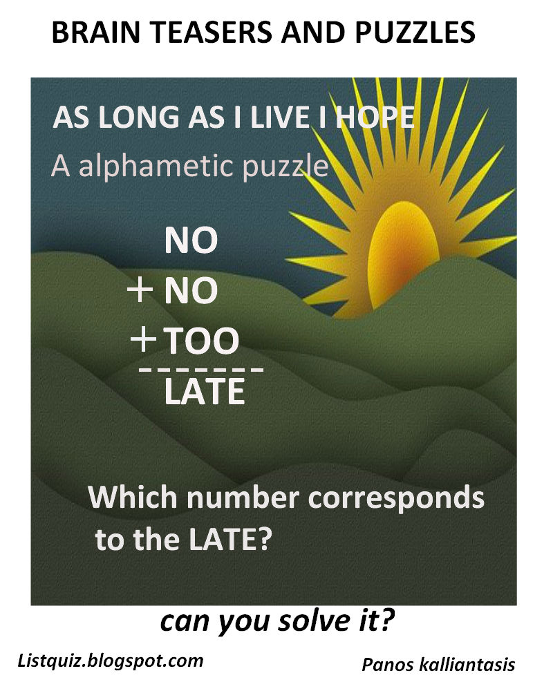 Which number corresponds to the late?