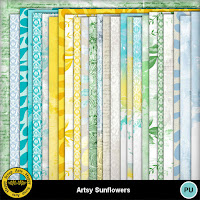 artsy sunflowers et BT MM (16 juin) ArstySunflowers3