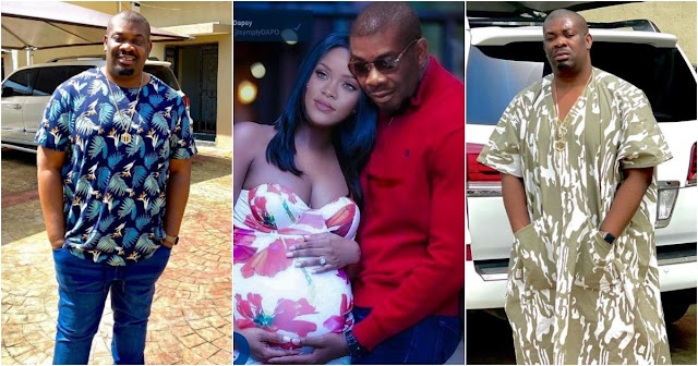 Don Jazzy shares a photo of him and Rihanna expecting a baby