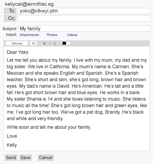 Spanish essays about family