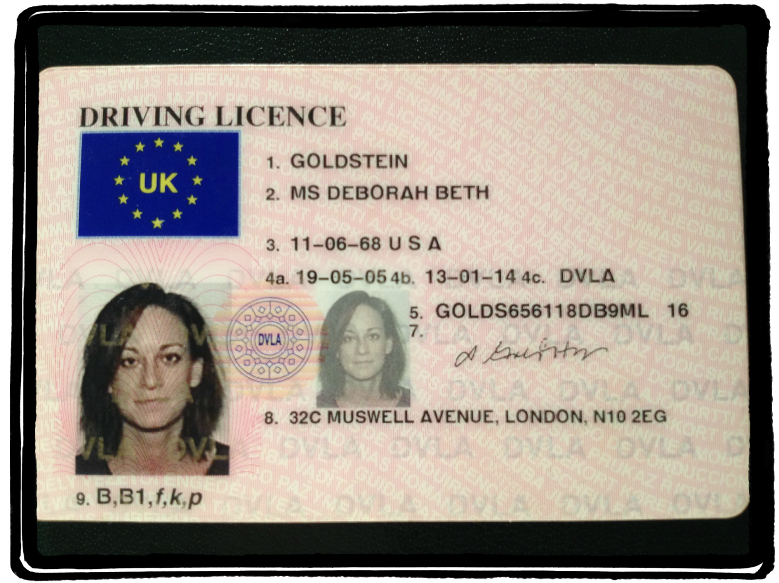 Uk Driver License. Uk drive