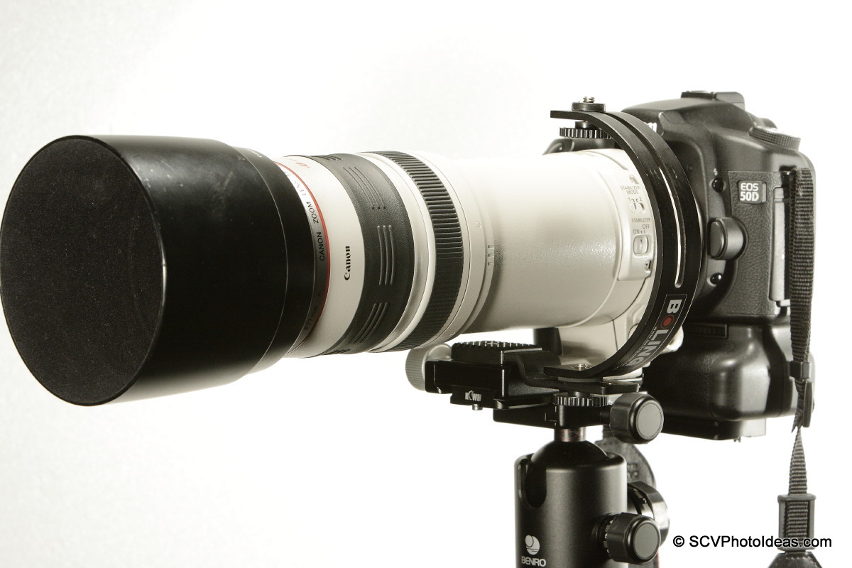 Canon EF100-400L-IS-USM +LP-100 plate / Flash bracket regulation -2