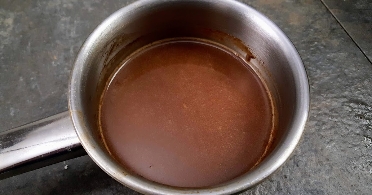 Fond brun lié ou jus lié