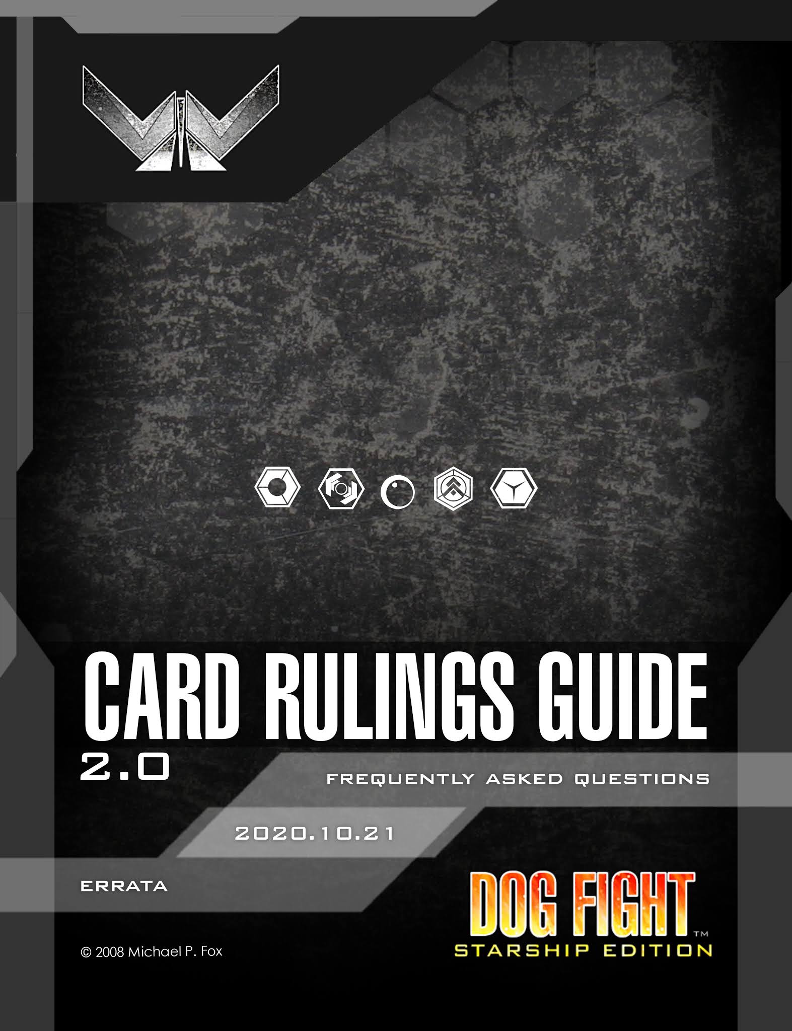 Dog Fight: Starship Edition card rulings guide