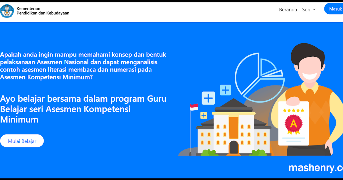 Jadwal Pendaftaran Dan Pelaksanaan Bimtek Materi Akm Guru Belajar Kemendikbud Tahun 2021 Mashenry Com