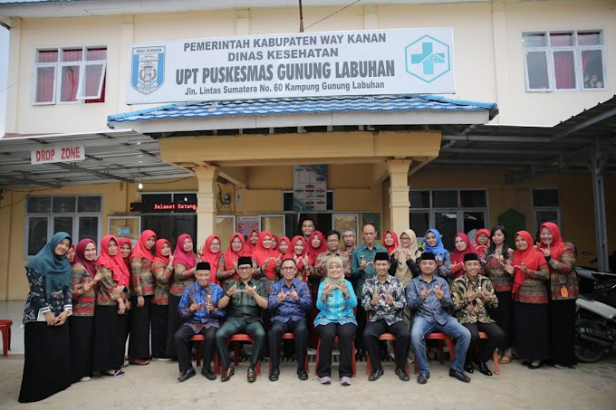Wagub Lampung Kunjungi Puskesmas di Way Kanan