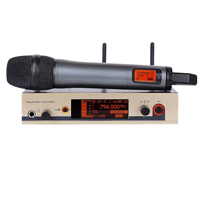 Professional wireless microphone