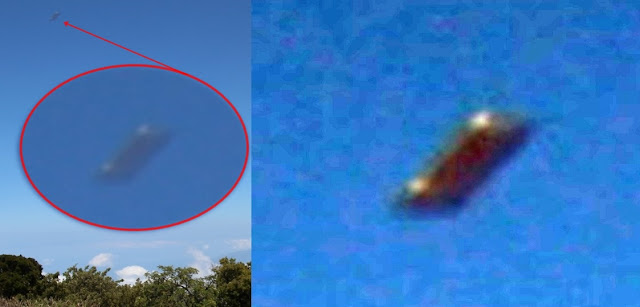 UFO News ~ Rectangular UFO photographed in the sky over Maui, Hawaii  plus MORE Rectangular%2BUFO%2BHawaii%2B%25281%2529