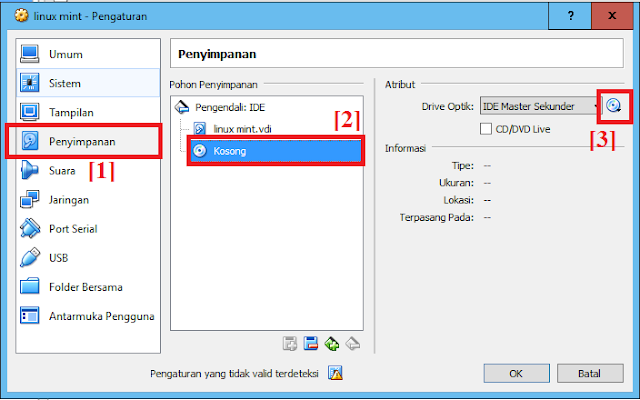 Tutorial Instal Linux Mint beserta Settingan Di Virtual Mechine (Virtual Box)