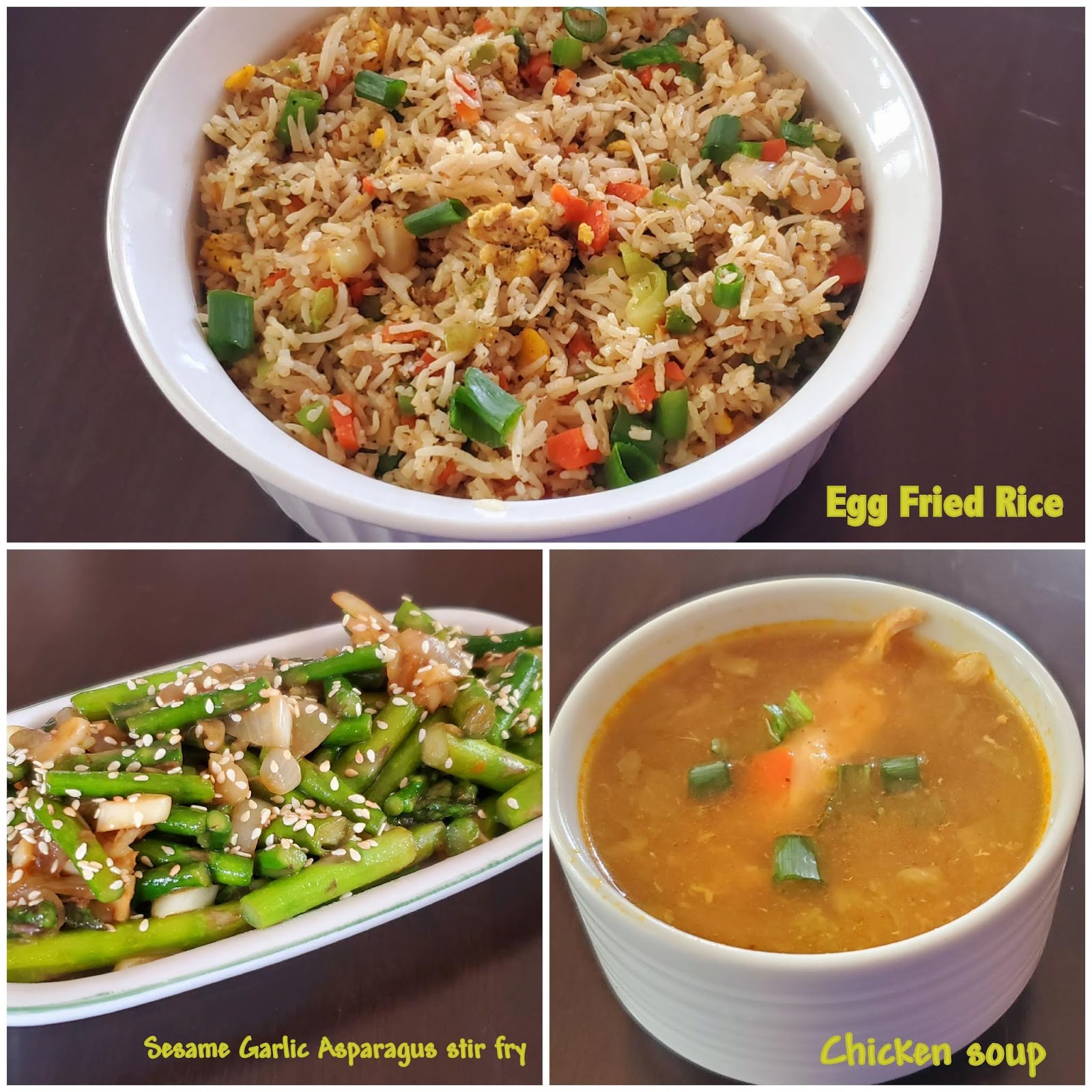 Sailaja Kitchen...A site for all food lovers!: Indo Chinese Lunch Menu