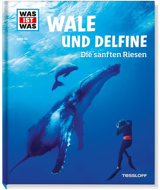 In meinem neuesten Bücherboot stelle ich Euch zahlreiche Kinderbücher zum Thema "Wale" vor. Und auch für die Eltern bzw. Erwachsenen ist etwas dabei :) Jedes der vorgestellten Kinder- und Jugendbücher darf ich am Ende des Posts auch an Euch verlosen - damit Ihr voller Wal-Faszination schmökern könnt! Hier seht Ihr übrigens das Cover zu "Wale und Delfine".