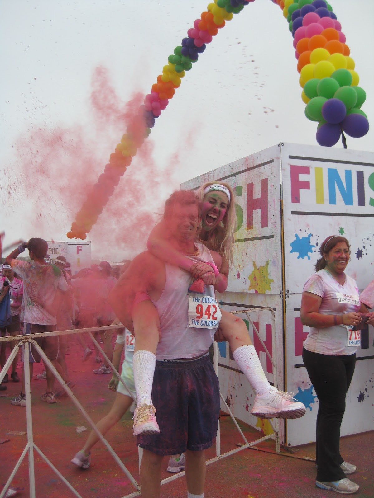 MessyDirtyHair: the color run