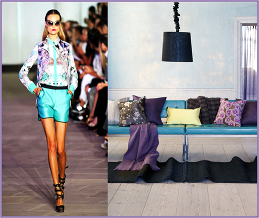 Friday's Runway Decorate-Week 13 Purple and Turquoise | Design ...