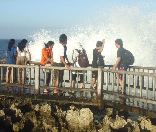 Nusa Dua Beach Water Blow The Unique Wedding Venues In Bali