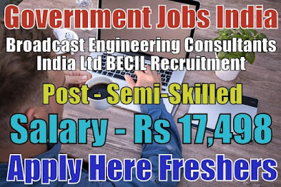 BECIL Recruitment 2018