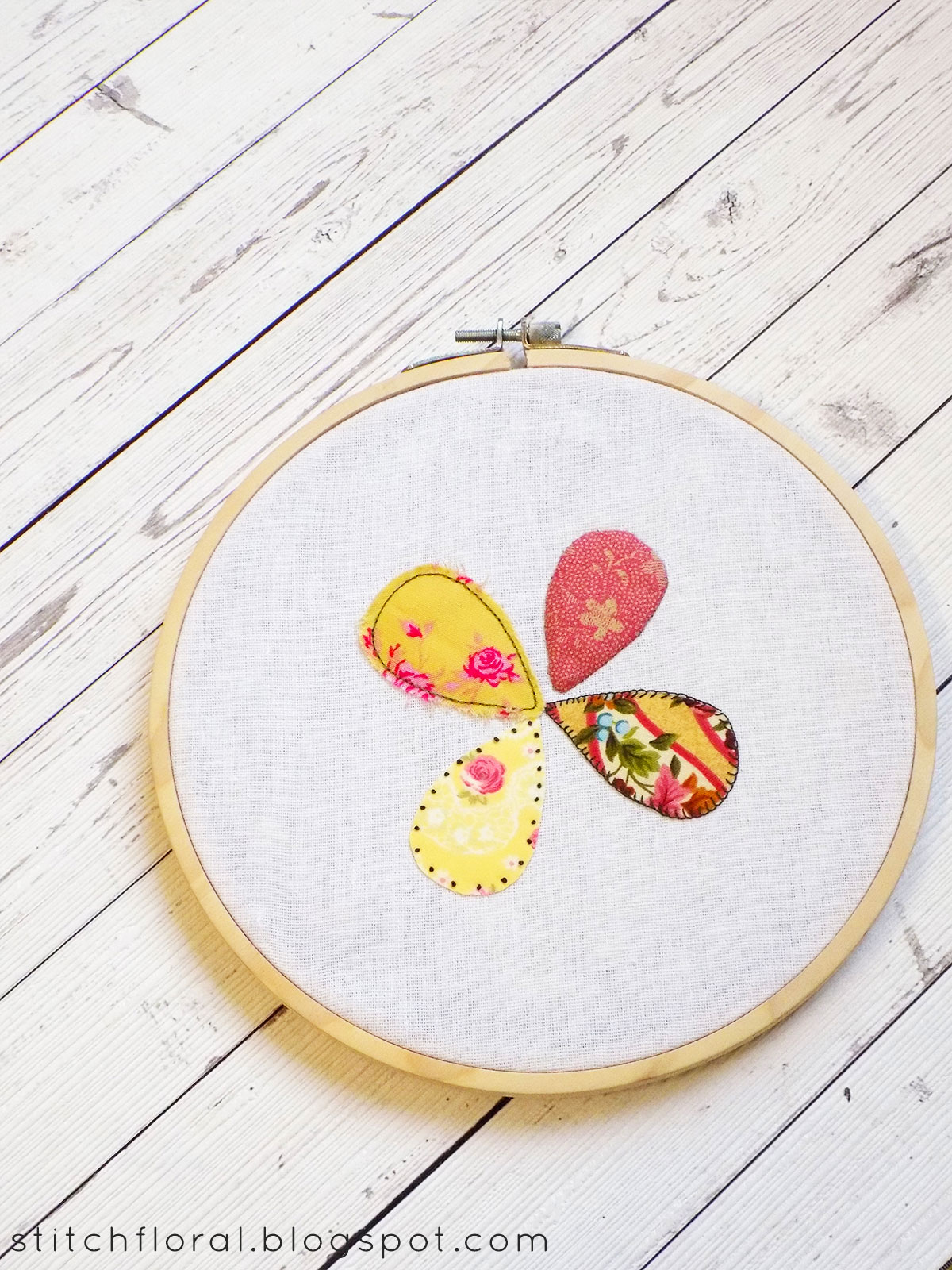 Fabric appliqué 4 methods you should know Stitch Floral